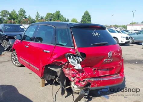 2015 Fiat 500L Lounge из США, поврежденный, VIN ZFBCFACH9FZ036943